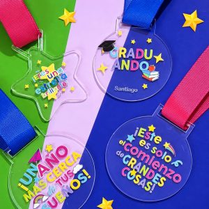 Medallas de acrílico Transparente