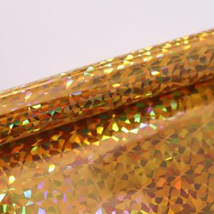 Foil Angie Guerra Dorado Vidrio Roto