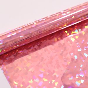 Foil Angie Guerra Rosa Vidrio Roto